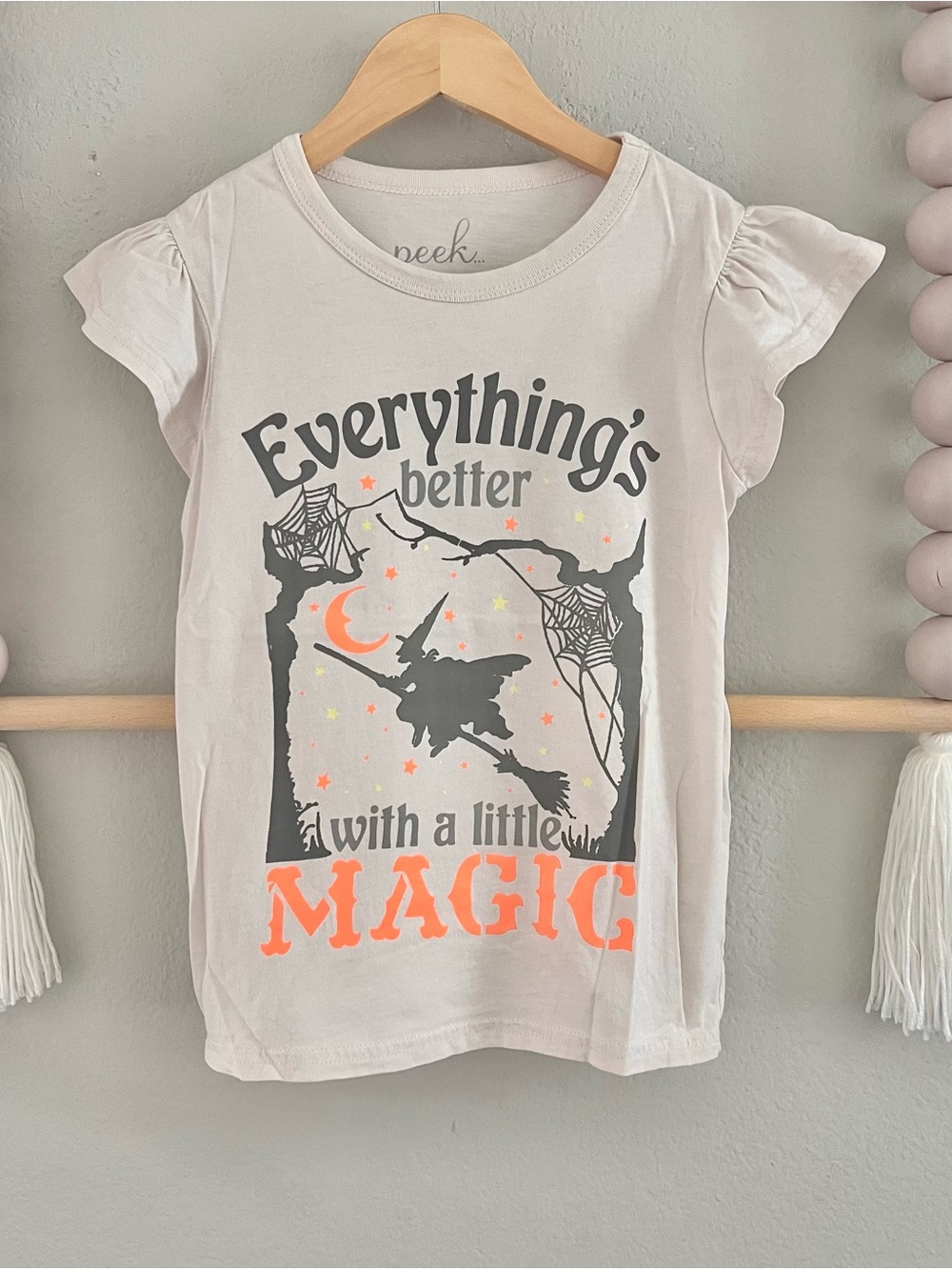 Peek Kids Tee Glow Magic Graphic